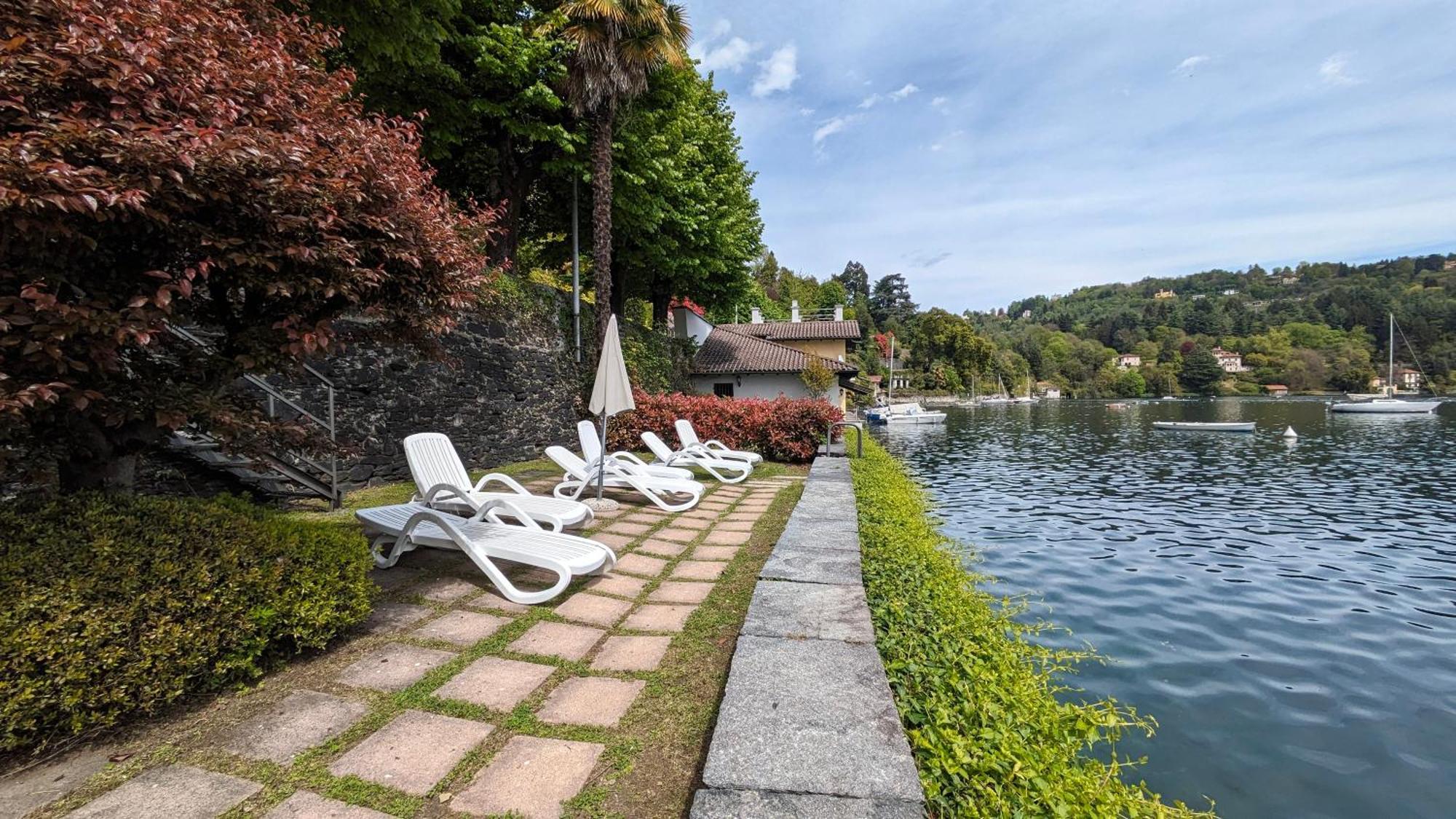 Casa Sul Lago Orta Орта Сан Джулио Екстериор снимка