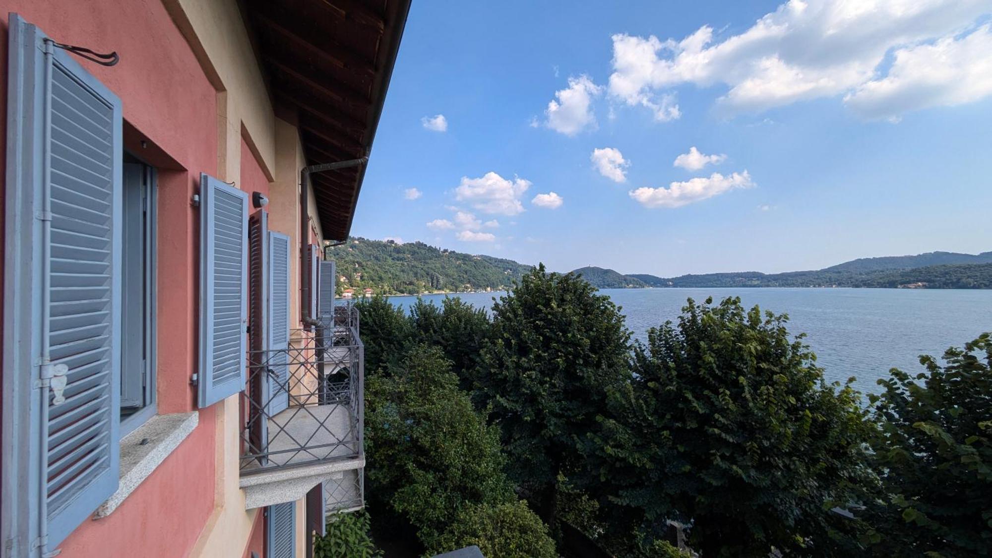 Casa Sul Lago Orta Орта Сан Джулио Екстериор снимка