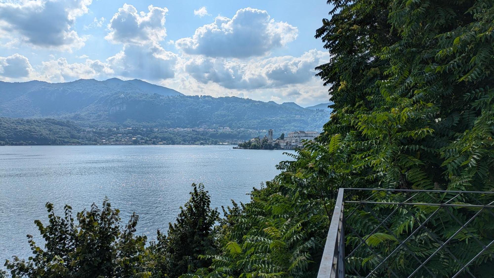 Casa Sul Lago Orta Орта Сан Джулио Екстериор снимка