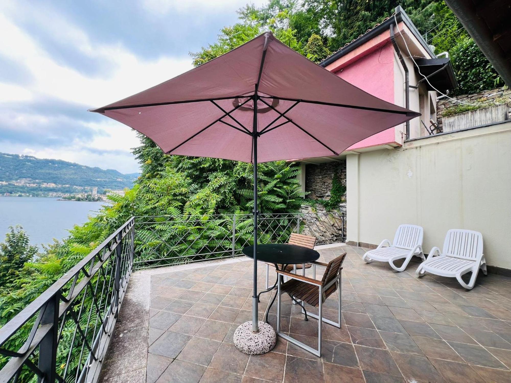 Casa Sul Lago Orta Орта Сан Джулио Екстериор снимка