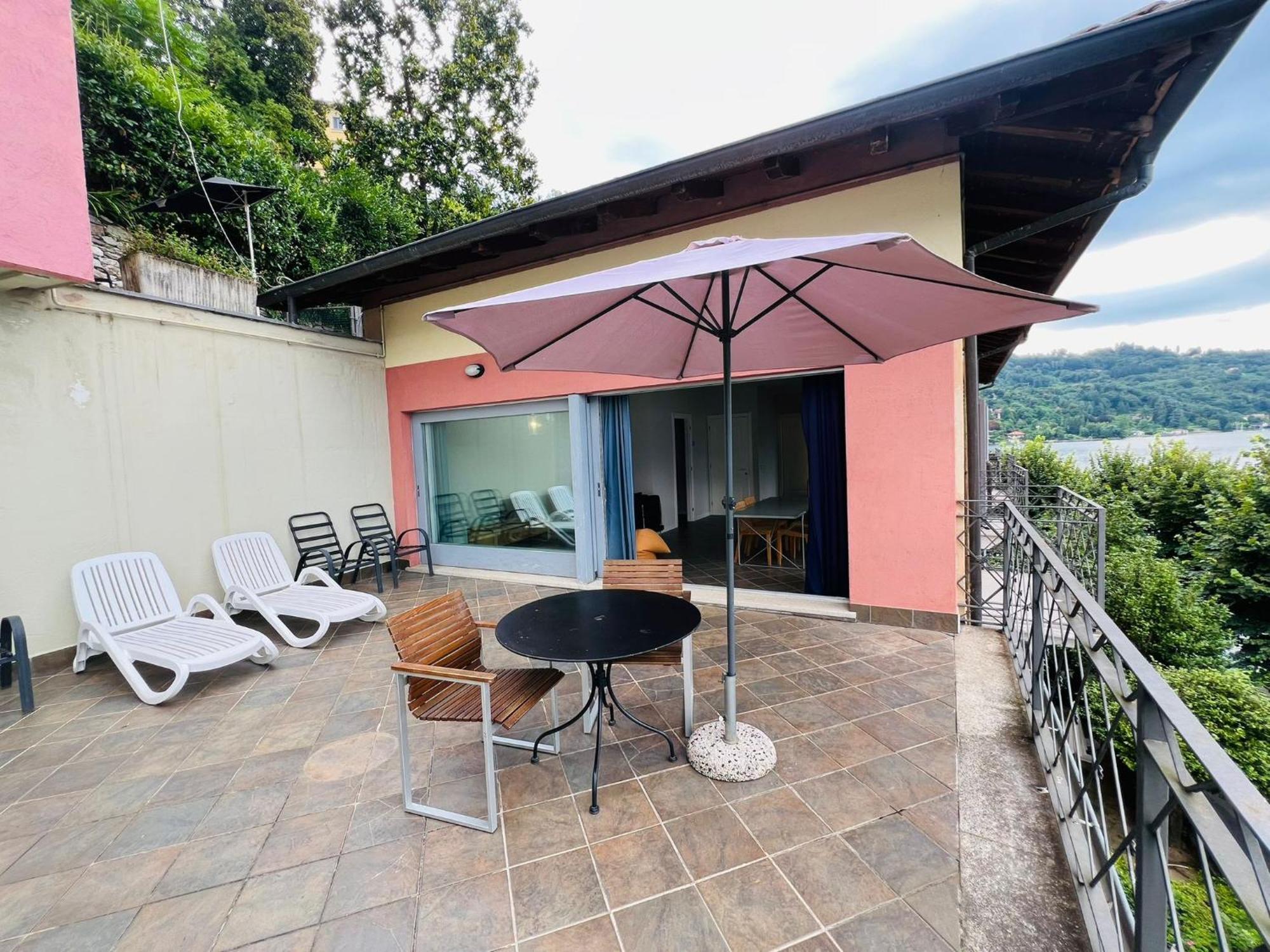 Casa Sul Lago Orta Орта Сан Джулио Екстериор снимка