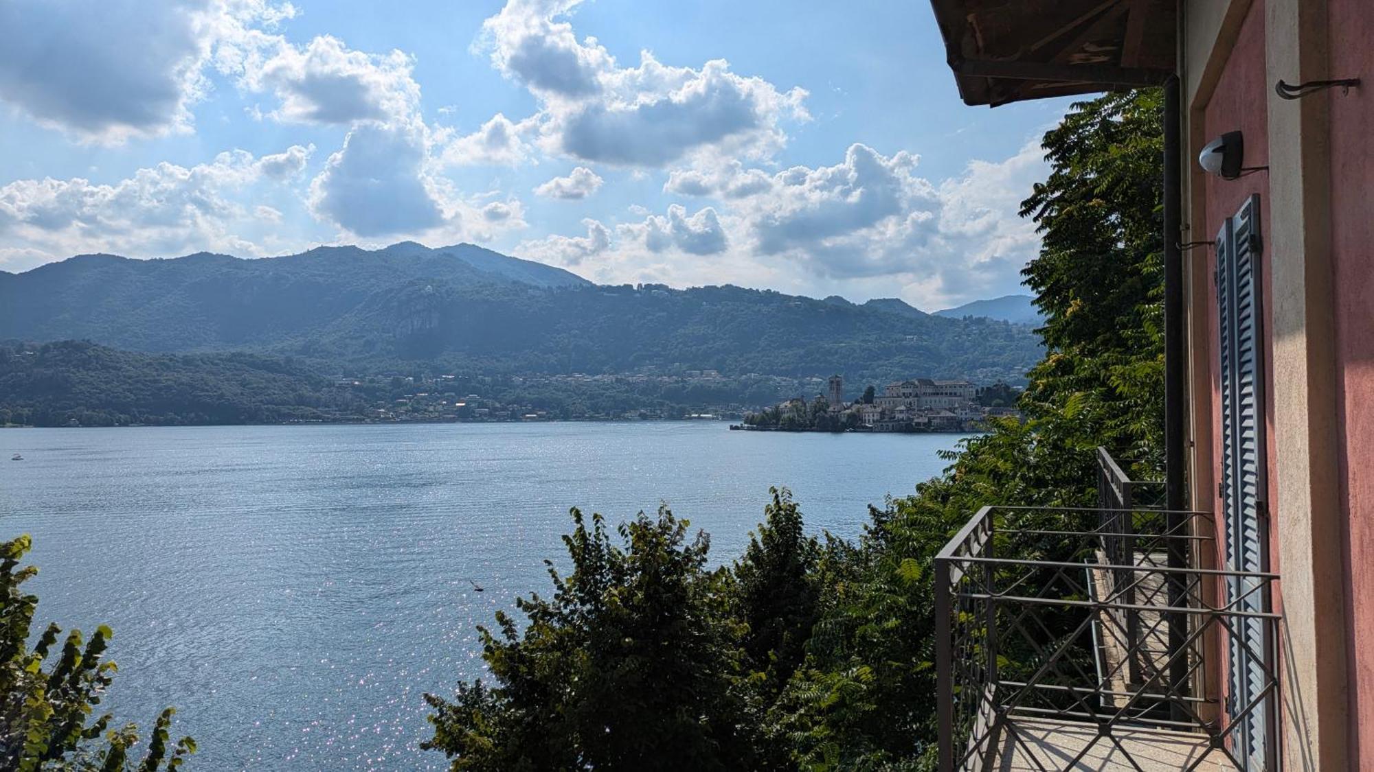 Casa Sul Lago Orta Орта Сан Джулио Екстериор снимка