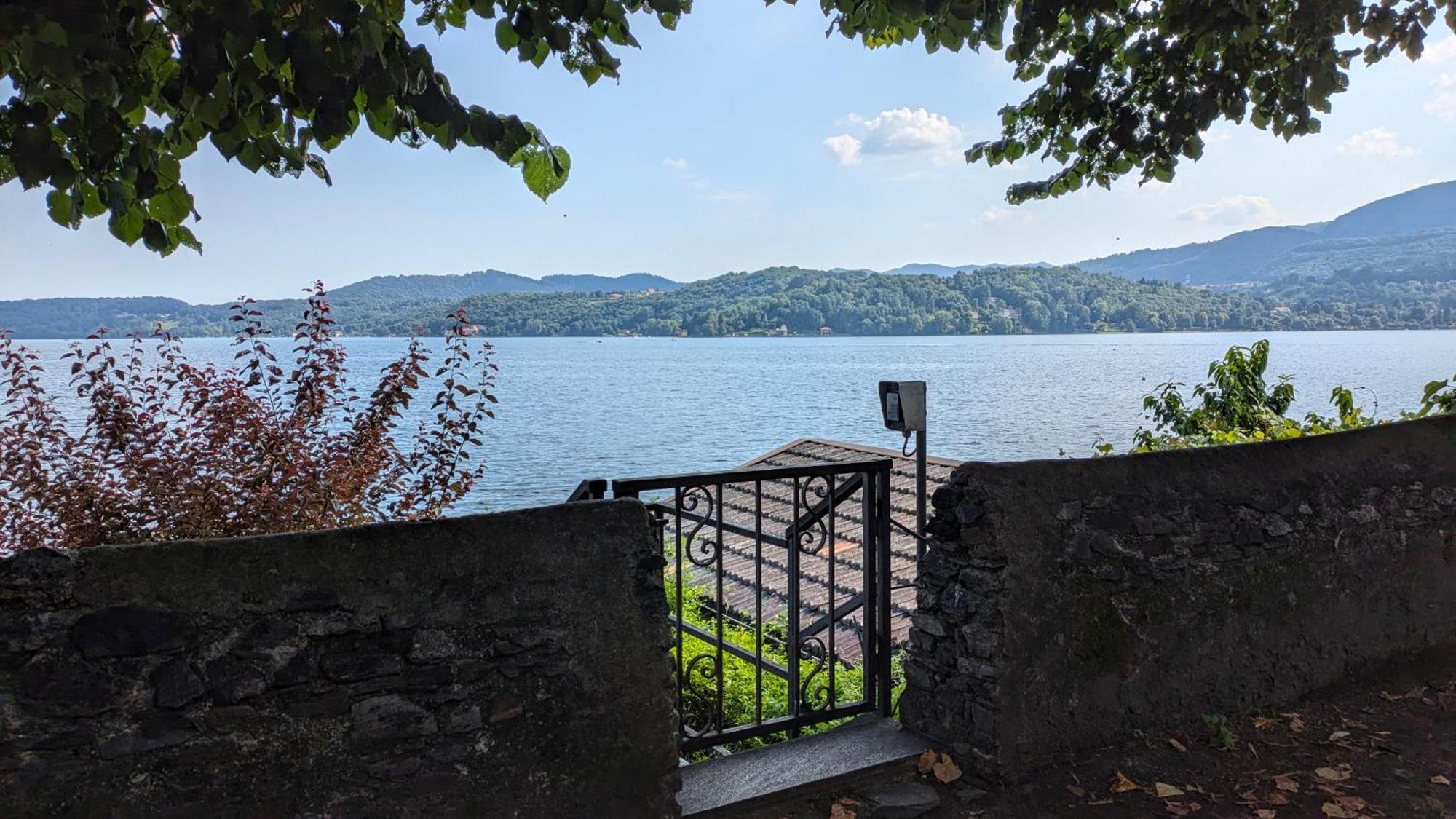 Casa Sul Lago Orta Орта Сан Джулио Екстериор снимка
