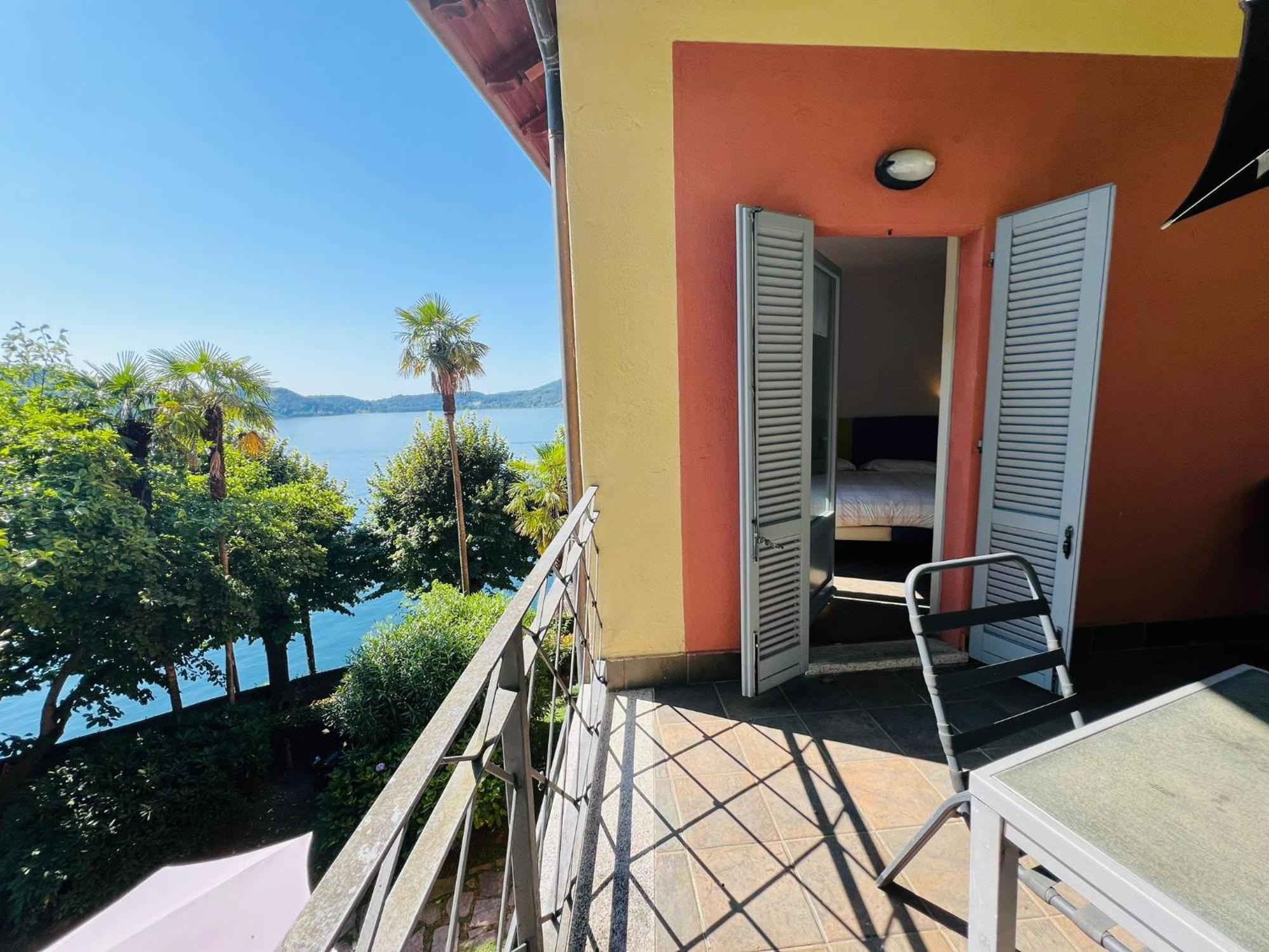 Casa Sul Lago Orta Орта Сан Джулио Екстериор снимка